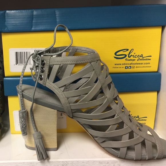SBICCA brand Geovana caged heel Various sizes USA LAST FINAL PRICE SALE - Picture 1 of 5